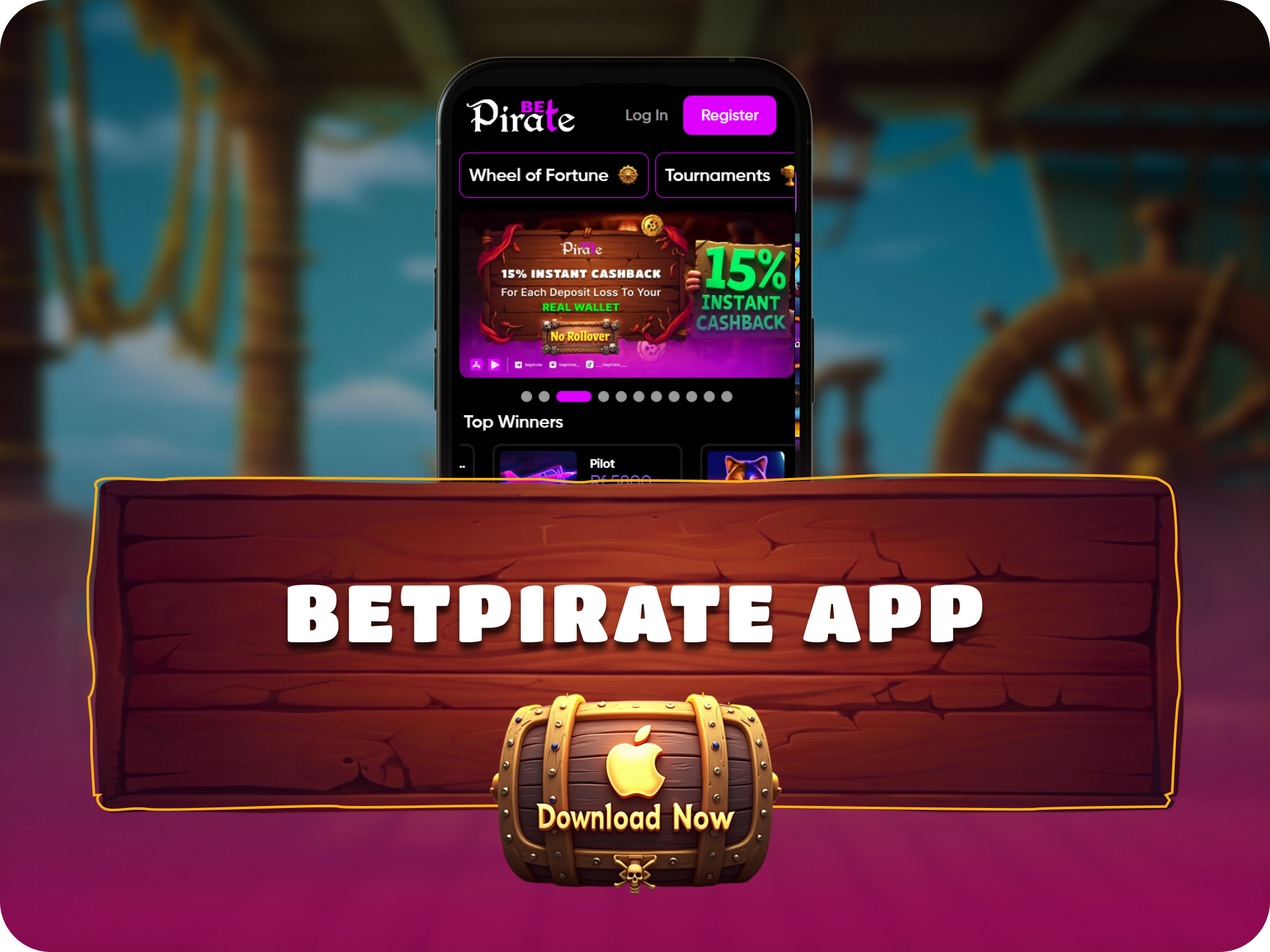 BetPirate on iOS! 🎉📲
