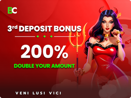 Third Deposit Bonus