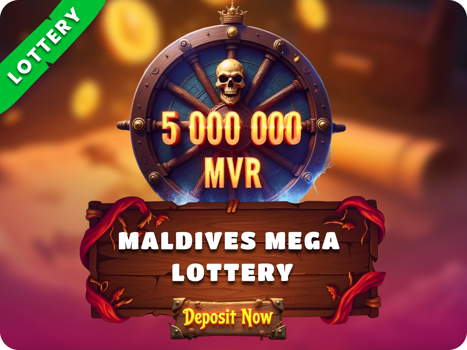 💎 Maldives Mega Lottery — 5 Million MVR Dream Fund