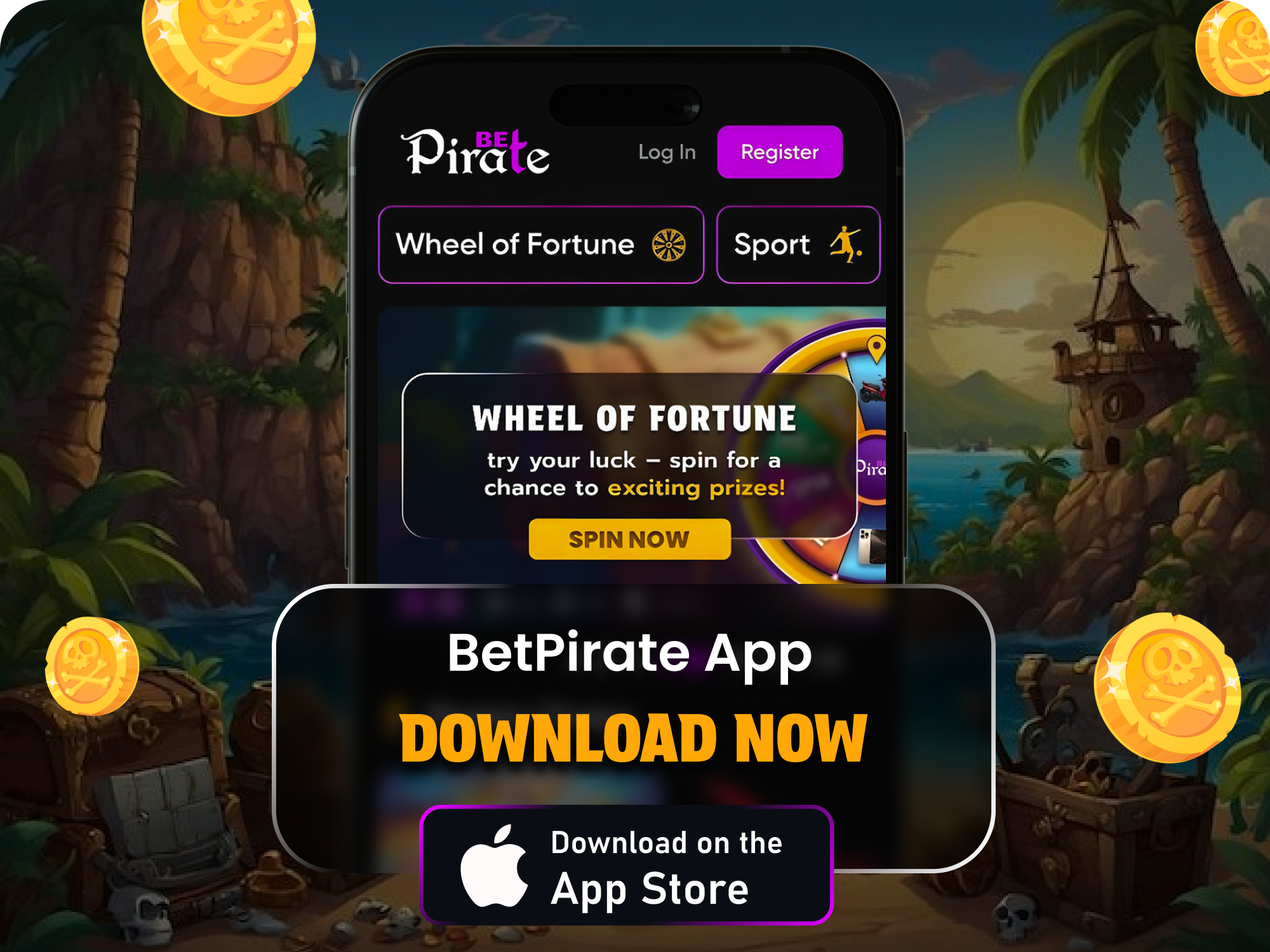 BetPirate on iOS! 🎉📲